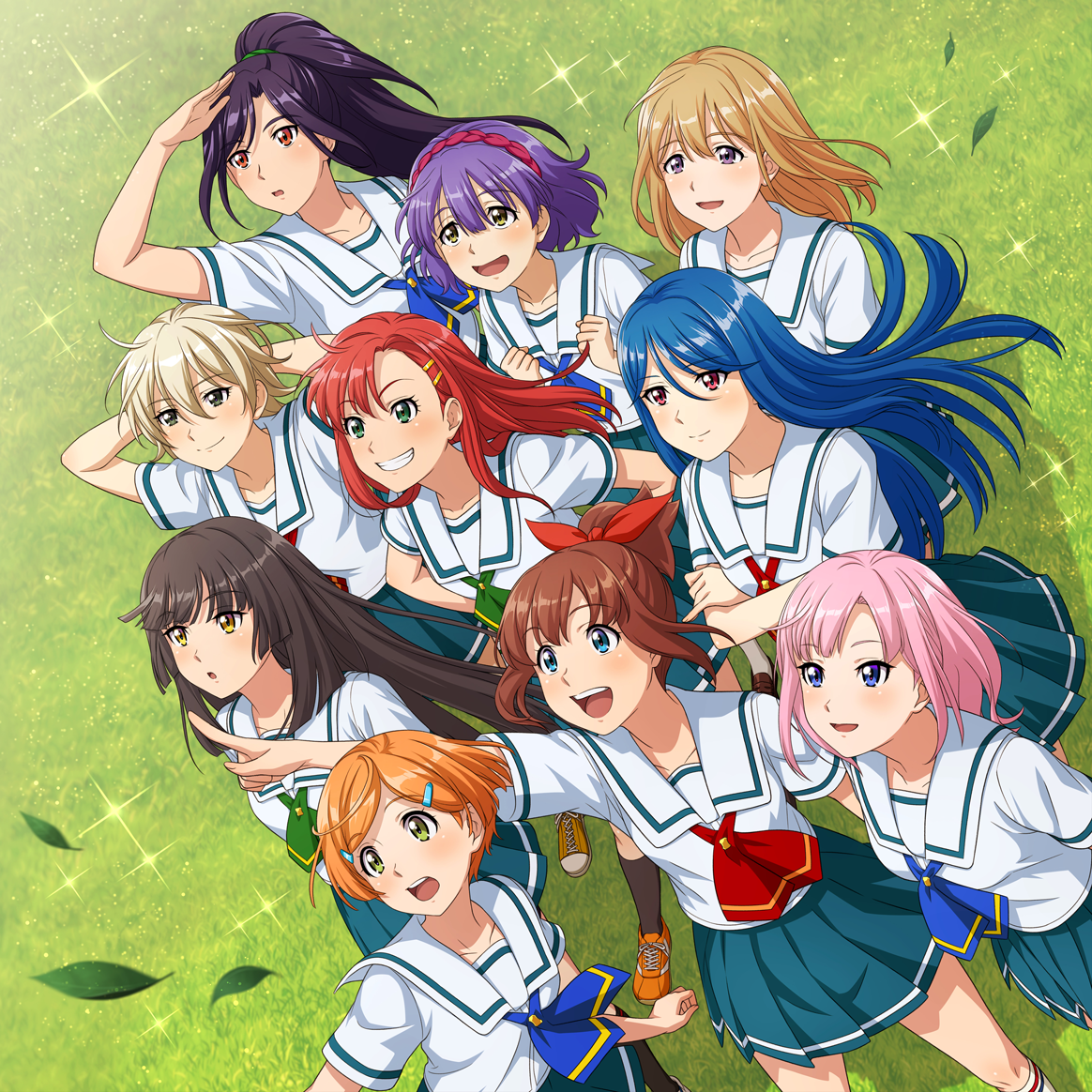 1st応援歌「HIT&CHEER!」発売中！　CDには、初回生産分限定でキャラクターカードがランダム封入！