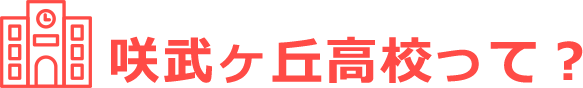 咲武ヶ丘高校って？
